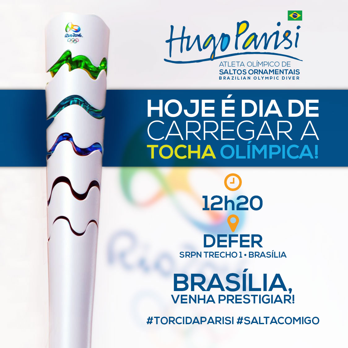 Dilma afirma que Jogos Olímpicos no Rio serão inesquecíveis